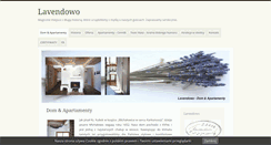 Desktop Screenshot of lavendowo.pl